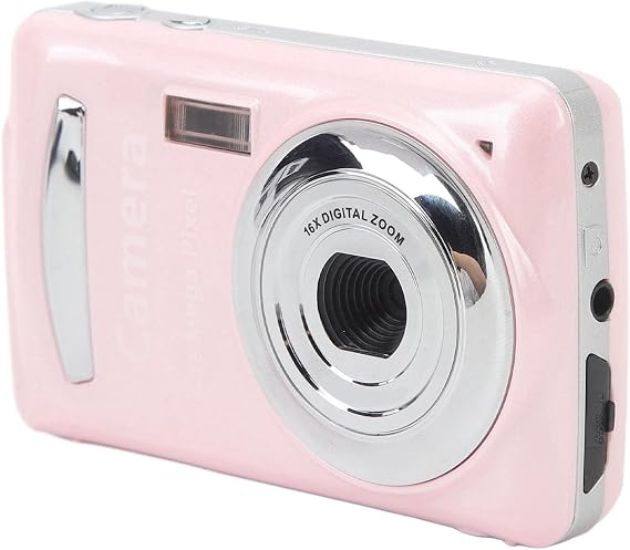 Digital Camera 2.4 Inch 1080P Kids Camera 16x Zoom Anti-Shake 16MP Compact Portable Small Point Shoot Camera for Students Kids Teens Girls Boys