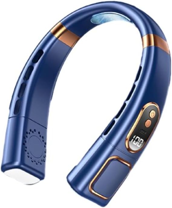 Neck Cooler, Neck Cooler, Neck Fan, Portable Fan, Portable Air Conditioner, Neck Hanging Fan, Can Be Cool, Rapid Cooling, Hanging Neck Air Conditioner, Ice Porcelain, Body Cooling, Quiet Design, Neck
