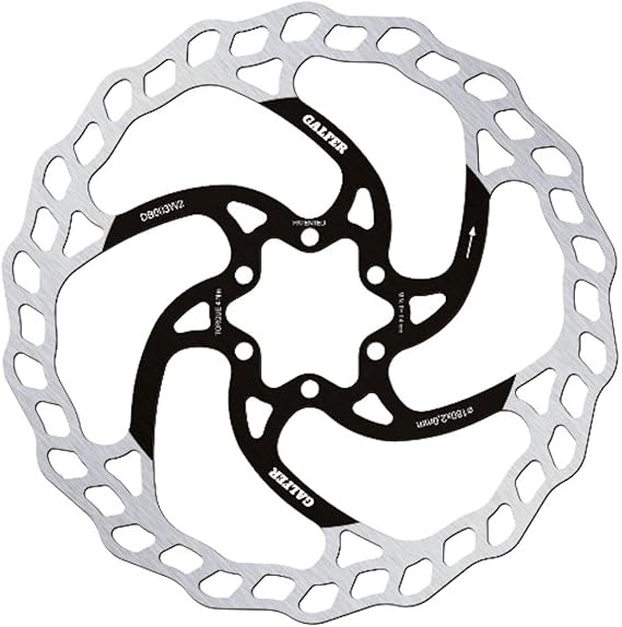 Galfer Bike MTB Disc Wave Ø180 mm, Unisex Children, Silver, Standard