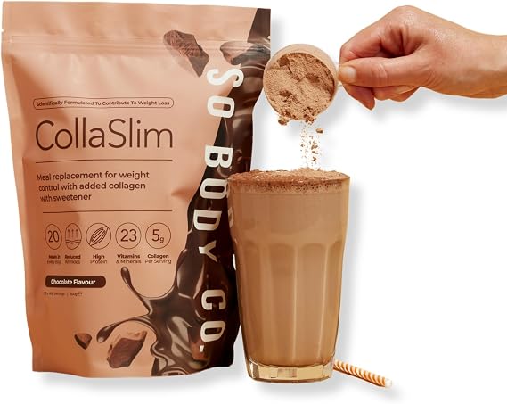 CollaSlim | Marine Collagen Meal Replacement | Chocolate | 20 Servings