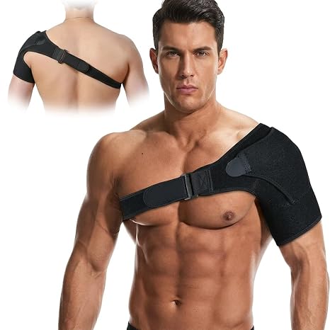 Shoulder Brace Compression Sleeve, Rotator Cuff Support for Men Women