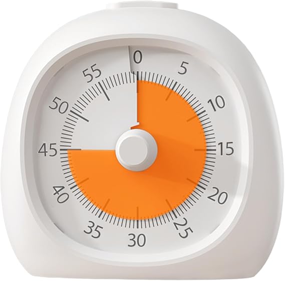 60 Minute Visual Timer for Students & Adults Silent Countdown