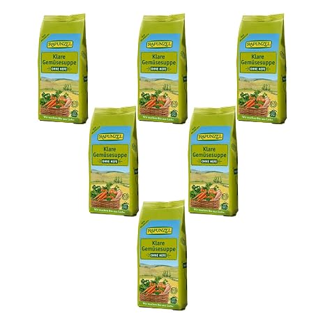 Rapunzel Organic Clear Soup No Yeast (6 x 500 g)