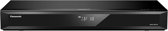 Panasonic DMR-UBC70EGK Blu-Ray recorder 3D Black DMR-UBC70EGK 2160p AVCHDMKVMP4MPEG4TS AACALACMP3WAVWMA JPEGMPO Blu-Ray video DVD-Video VCD BD-RBD-R DLBD-REBD-RE DLCD