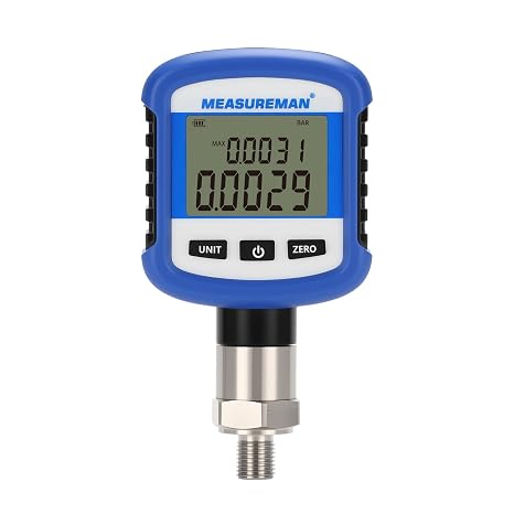 Bluetooth Digital Vacuum Gauge -1bar, 0.2% FS,1/4''BSP