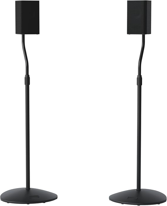 Sanus - Height adjustable speaker stand, extends from 28" to 38"