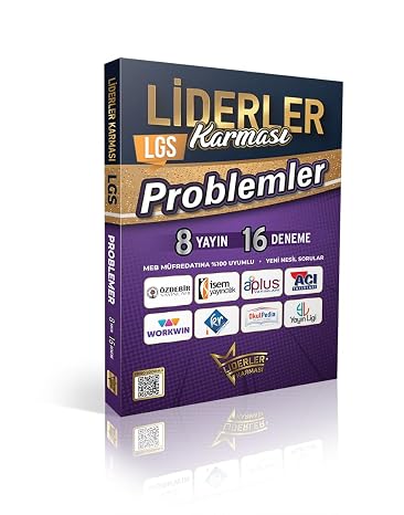 8. Sınıf LGS Problemler Denemeleri 8 Yayın 16 Deneme