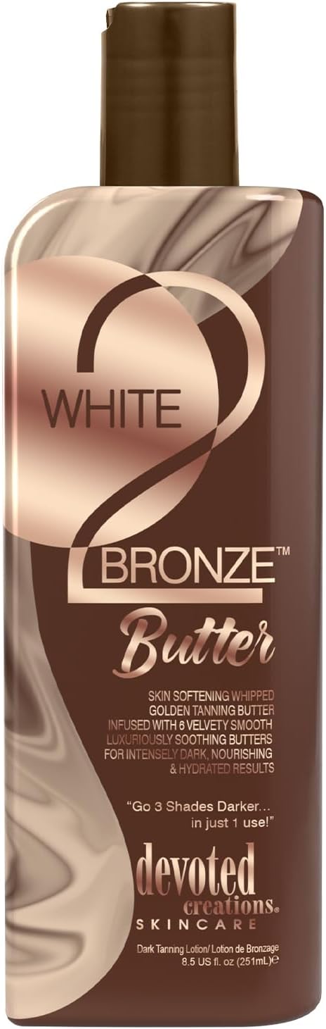 Devoted Creations White 2 Bronze Butter Tanning Lotion (251ml)