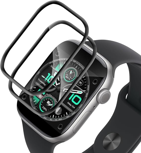 Carantee 2 Pack TPU Screen Protector for Apple Watch Series 11/10(42mm)