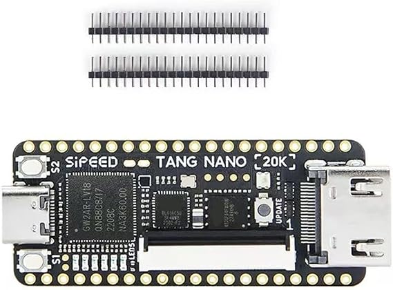 RISC-V Linux Compatible Nano 20K FPGA Development Board Retro Game Player RGB LCD Display TF Card 64Mbit SDRAM 20K LUT4