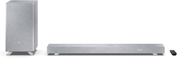 Sharp Q Soundbar for TV HT-SBW55121(SL) 650W 5.1.2 Dolby Atmos - Silver