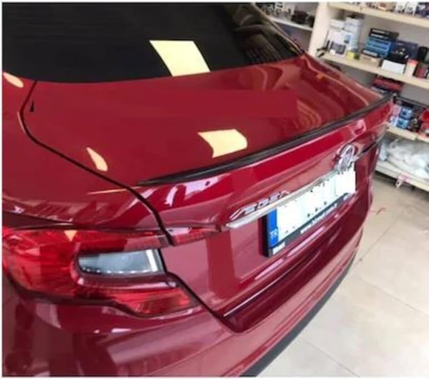Fiat Egea İle Uyumlu Bagaj Üstü Spoiler Bagaj Çıtası Pianoblack