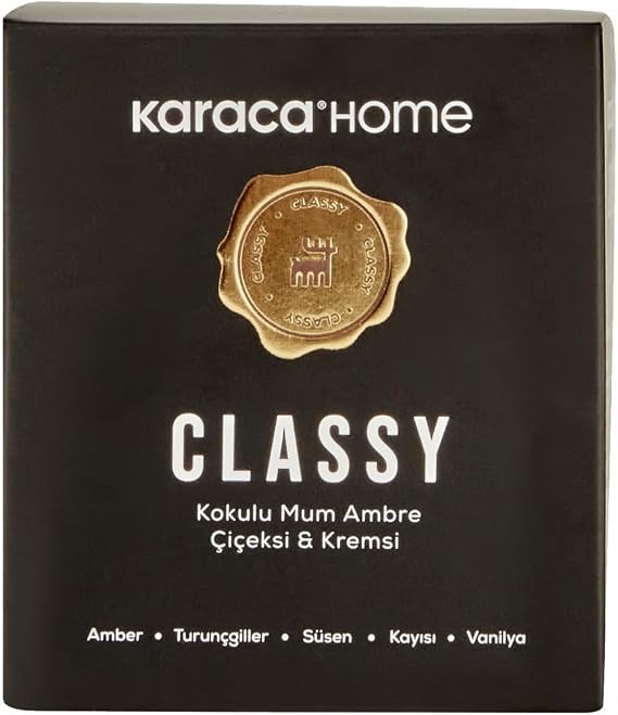 Karaca Home Karaca Home Classy Kokulu Mumlu Mumluk, Ambre