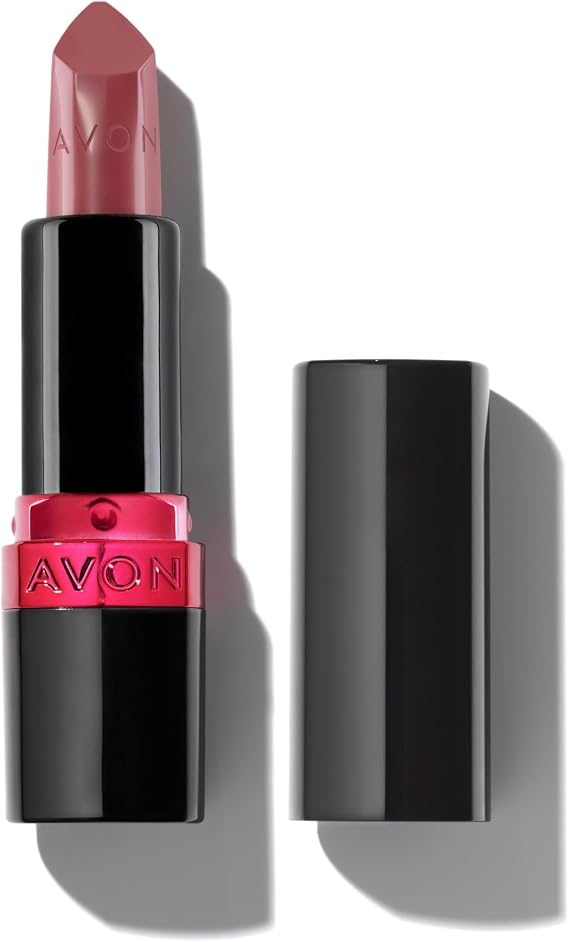 Avon Ultra Creamy Satin-finish Lipstick Blush Nude with Vitamin E, Avocado Oil and Jojoba Oil for a Creamy and Comfy Feel, Rich Colour  Coverage, Cruelty Free