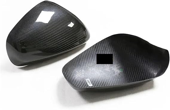 Mirror Cover Compatible With GranTurismo GT 2007-2020 Add-on Replace Pure Dry Carbon Fiber Side Rearview Caps(Paste style)