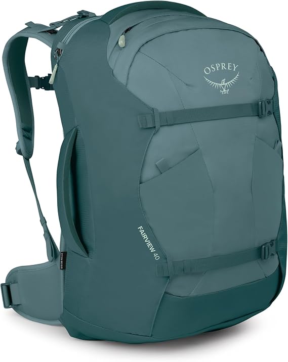 Osprey Women's Fairview Travel Backpack 40L Cascade Blue-Torrent Blue