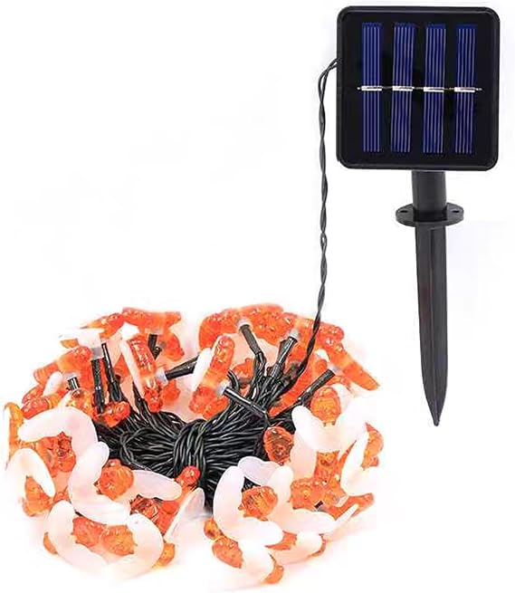Solar Powered Outdoor String Lights Waterproof Ambient Lighting Garden