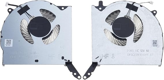 CPU GPU Radiators DC12V 4Pin 4wires Laptops Coolers Fan Replacement for Y9000P IRX8 R9000P ARX8 2023 CPU GPU Cooling Fan