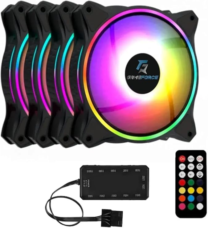 GAMEFORCE Core 4x120mm RGB fan