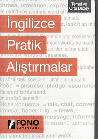 İngilizce Alıştırmalar: Temel Orta Düzey