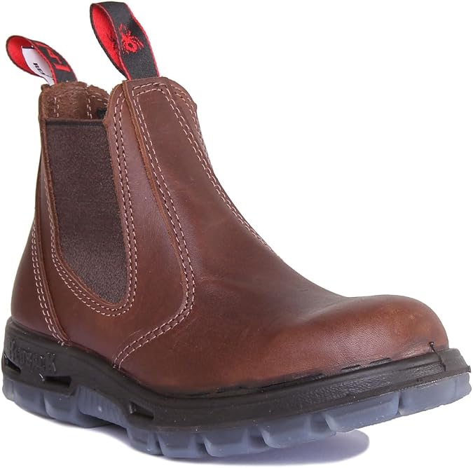 Redback Boots Jarrah Brown Leather Chelsea Boot