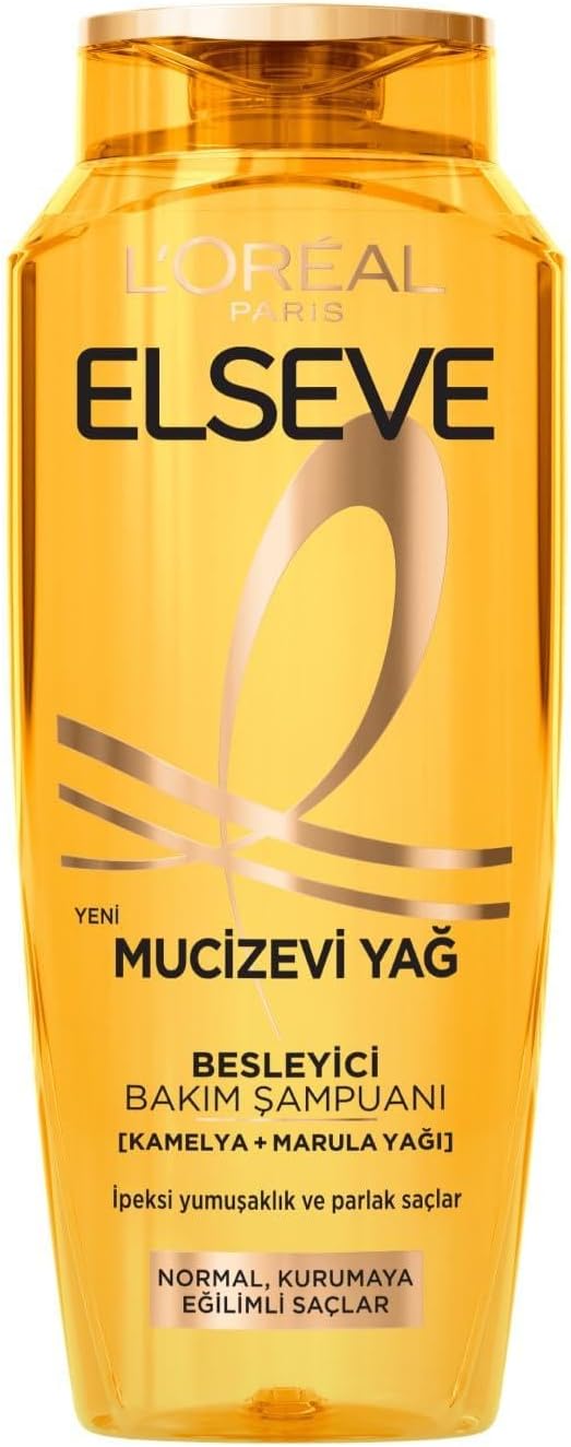L'Oreal Paris Elseve Mucizevi Yağ Besleyici Bakım Şampuanı 400 ml