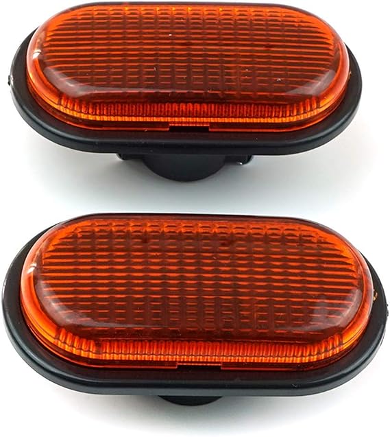 BSP746 2 Pcs Side Indicator Lamp 7700822136 Left&Right for Ren.ault Opel Nis.san