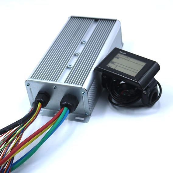Ebike Controller 48-72V 3000W Motor Controller, EV Brushless Speed Controller Brushless Motor Controller