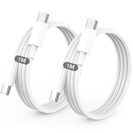 BSTOEM USB C Cable Fast Charging,1M+1M USB C to USB C Cable, Type C Cable