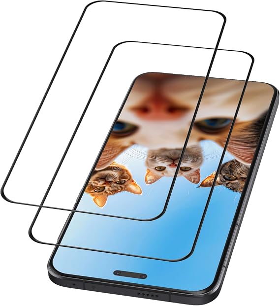2 Pack Screen Protector for Honor Magic 7 Pro, phone protector,Scratch Resistant, NO-Bubble, Crystal Clear, 9H Hardness,screen Film