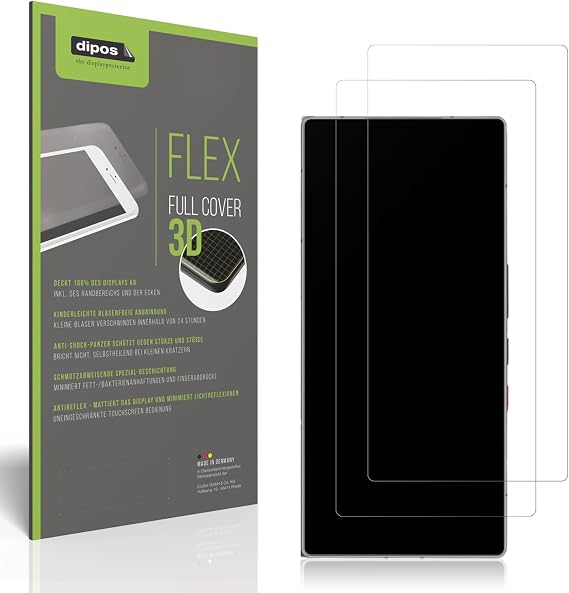dipos FLEX 2x Matte Screen Protector for ZTE Nubia Red Magic 11 Pro