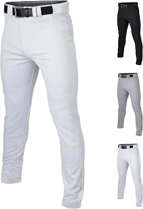 Easton Jungen Baseball-Hose Rival+ Baseball Pants | Full Length Semi-Relaxed Fit | Youth Sizes | Piped | Multiple Colors