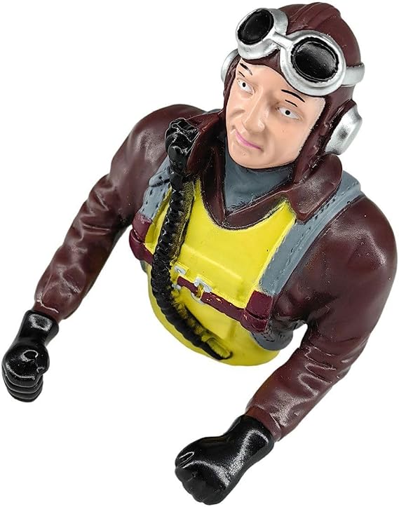 FMS Model FMSPilot005 51x50x60mm Pilot Statue for 1100mm 1400mm RC Airplane Remote Control Airplane Model