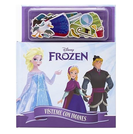Frozen. Vísteme con imanes: Libro magnético (Disney. Frozen)