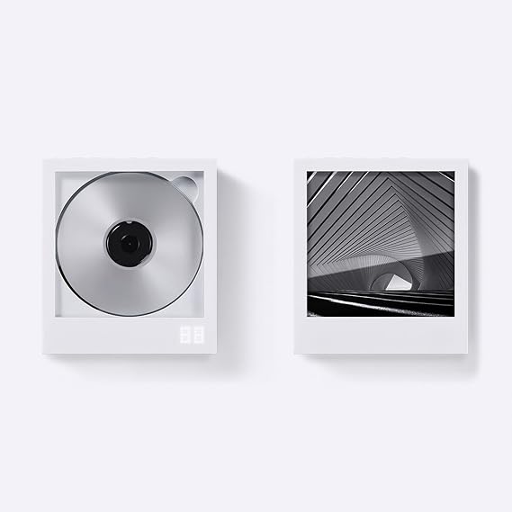 km5 Bluetooth CD Player Instant Disk Audio-CP1(white)