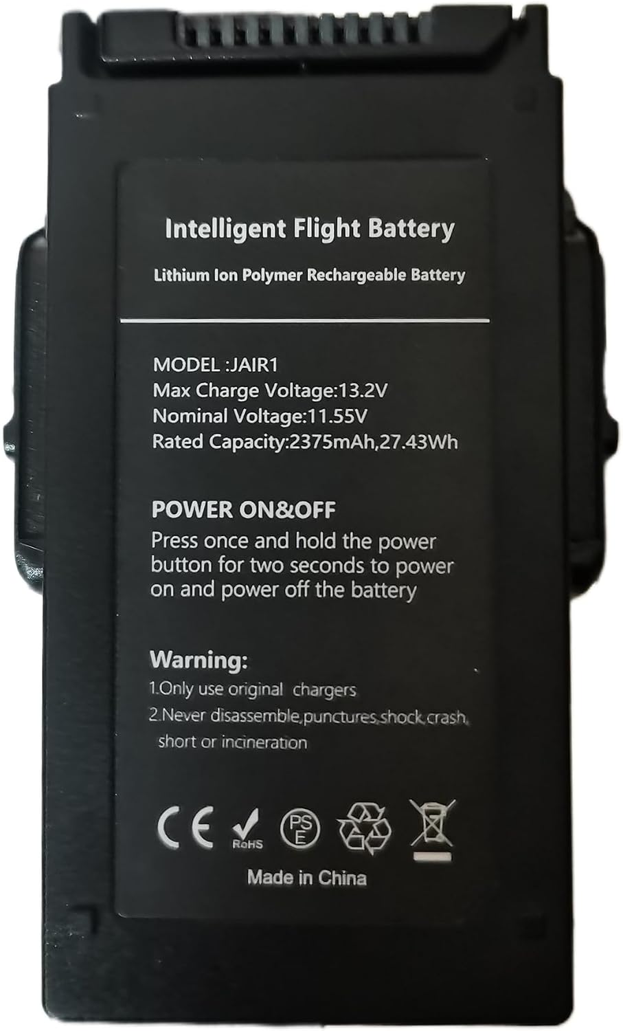 XITAIAN Mavic Air Rechargeable Battery Lipo Intelligent Flight Battery Replacement for DJI Mavic Air JAIR1 Advanced 11.55V 27.43Wh 2375mAh