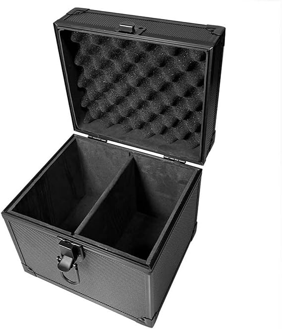Portable Card Case Built with High Strength Aluminum Avoid Damage During Transit Professional Card Holder