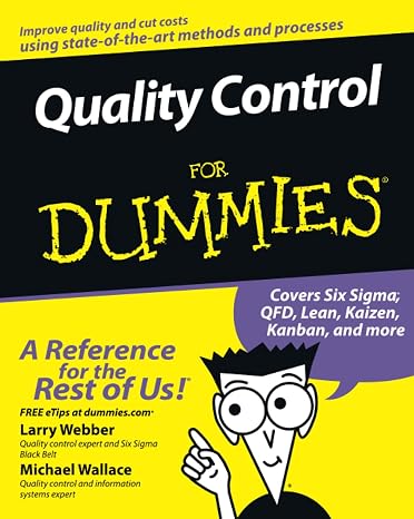 Quality Control for Dummies