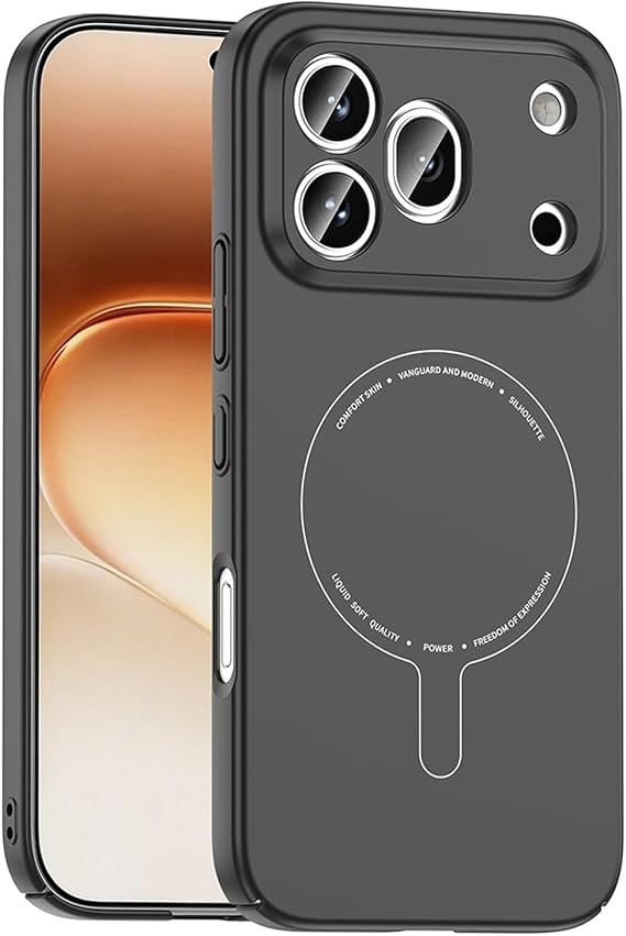Microsonic Honor 600 Pro 5G için Kılıf AirFit MagSafe Siyah [Honor 600 Pro 5G ile Uyumlu Kılıf - Siyah]