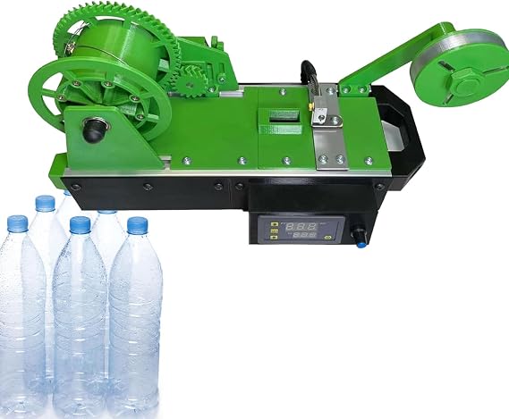 Desktop Filament Maker Machine,Desktop Filament extruder for 3D Printing, 3D Printer Extruder, Pastic Bottles Fiament Pultruded, Recycled Pet Bottle Recycler for Families Green