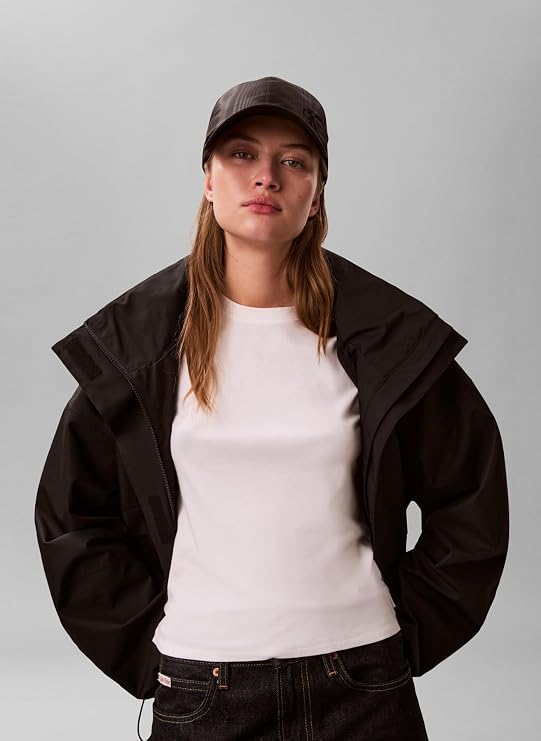 Calvin Klein Şapka Monogram Embroidery Moire Cap, Standart, 5003344673, Siyah, Kadın