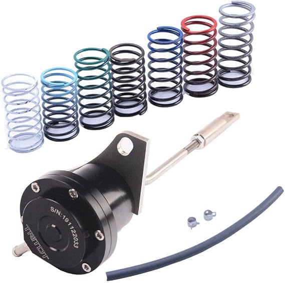 Adjustable Billet Wastegate Actuator compatible with GM Cadillac ATS 2.0 LTG 49377-07831 (Total 8 springs set)