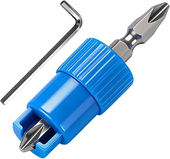 Screw Driver Bits 2-Pieces Spring-Loaded Positioning Heads