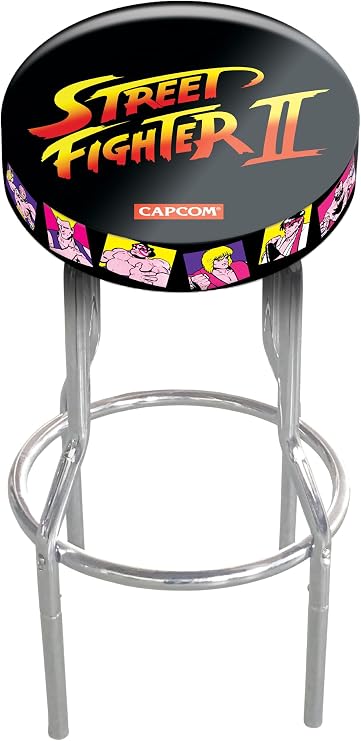 Arcade1Up STREET FIGHTER II ADJUSTABLE STOOL