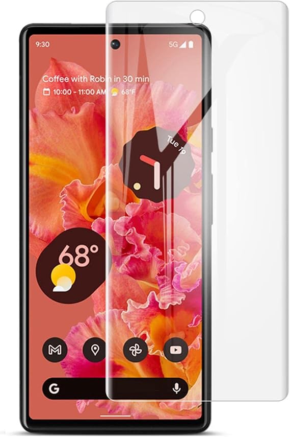 Microcase Google Pixel 6 Full Ön Kaplama Koruma Filmi