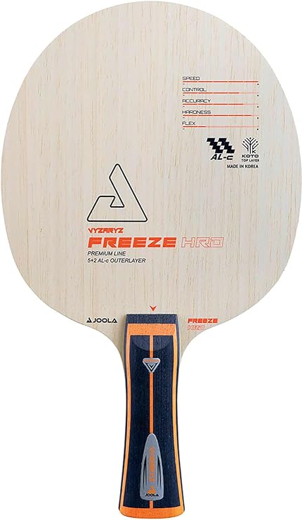 JOOLA Table Tennis Racket, Vizariz Freeze, Hard