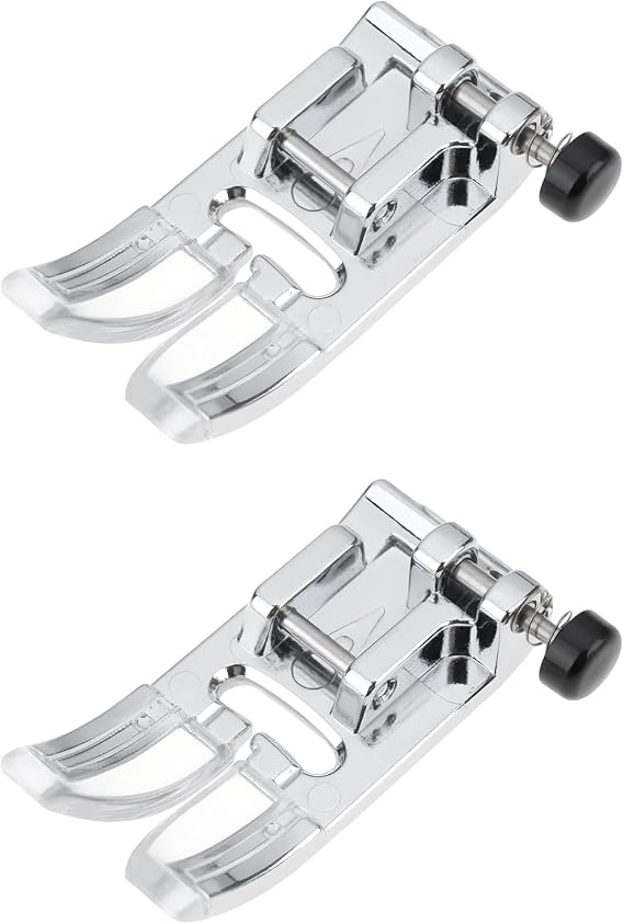 SG Store 2pcs Home Sewing Machine Zig-Zag Foot A# 832523007 Compatible with Janome Compatible wit Necchi