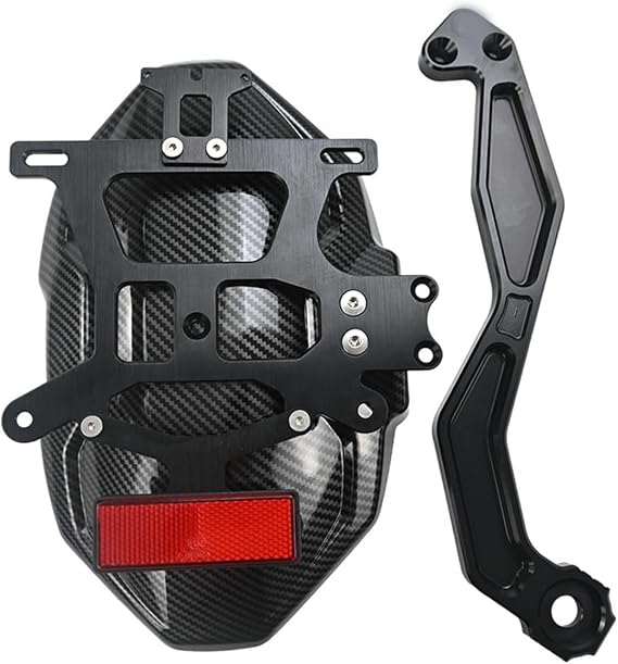 Motorcycle Accessories For YAMAHA MT-10 YZF-R1/R1M 2015 2016 17 18 19 2020 2021 2022 2023 2024 Rear Mudguard Wheel Splash Guard Fender License Plate Holder