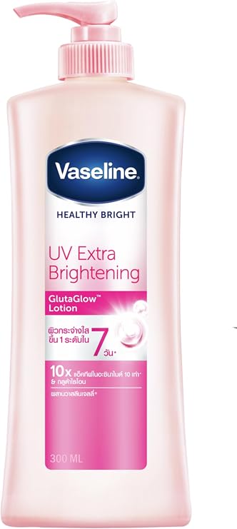 Vaseline Healthy Bright UV Extra Brightening Gluta Glow Body Lotion, Size 300ml