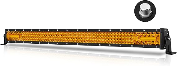 30 インチ アンバー Led ライト バー 230w コンボ クワッド ロウ オフロード ライト